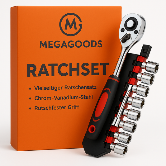 Steckschlüsselsatz Werkzeug Set für Auto Motorrad Fahrrad Reparatur DE.