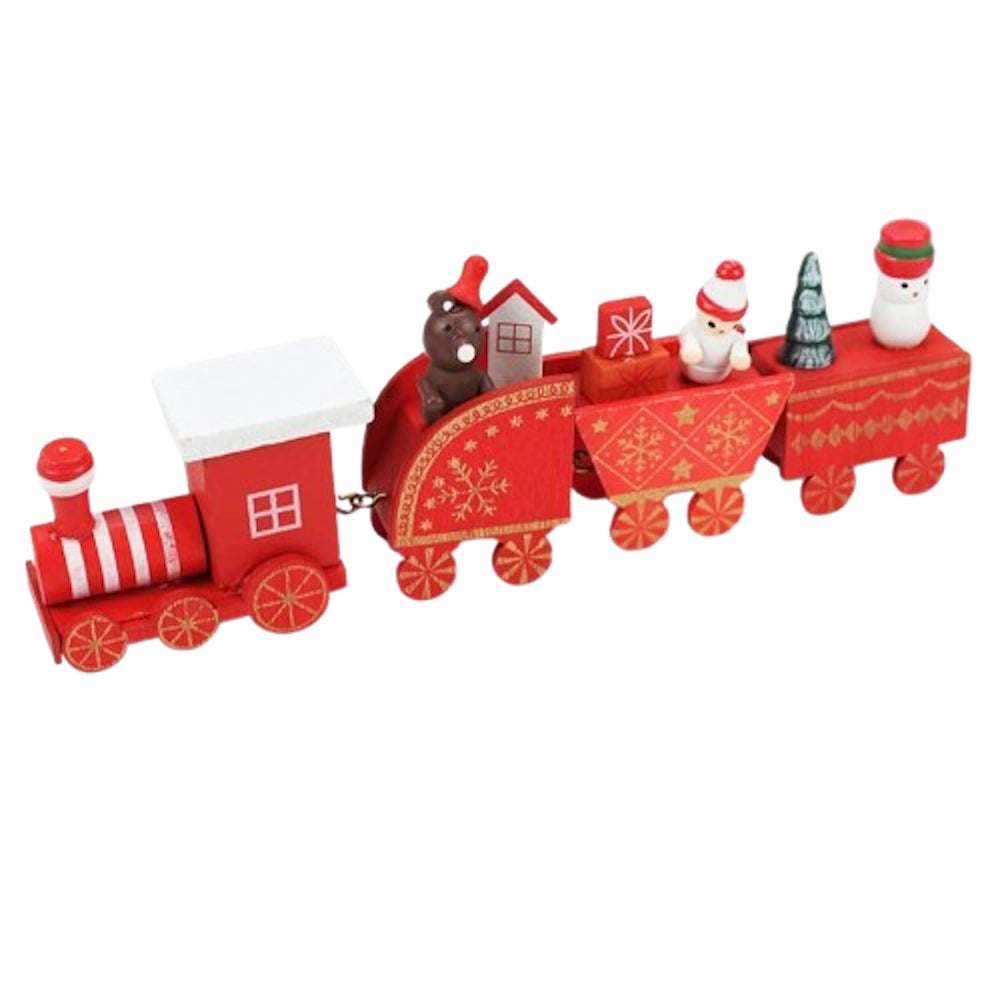 Weihnachtszug Deko 2024 Nostalgie Xmas Figur Geschenk DE.