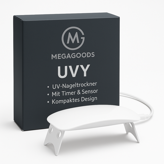 UV Nageltrockner Lampe für Gelnägel mit Timer und Sensor DE.