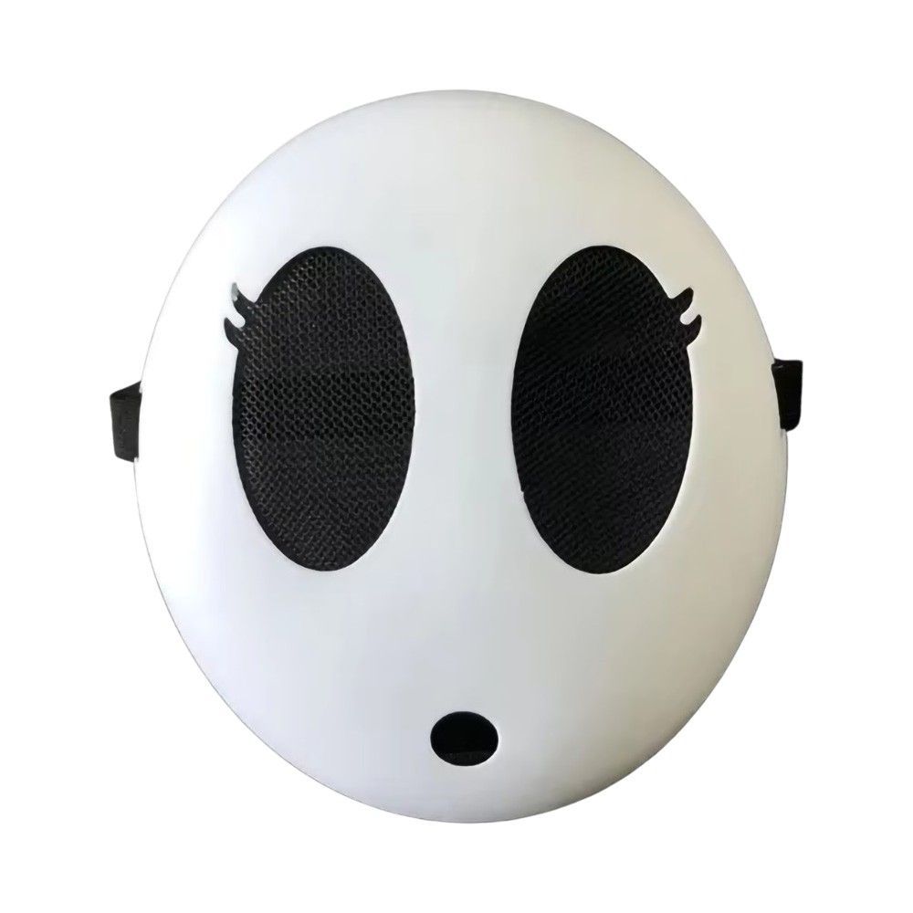 Shy Guy Maske für Cosplay Halloween Party Karneval Unisex DE.