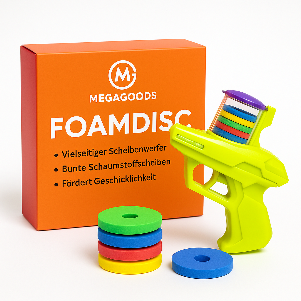 Schaumstoff Disc Shooter Set für Kinder Outdoor Spielzeug DE.