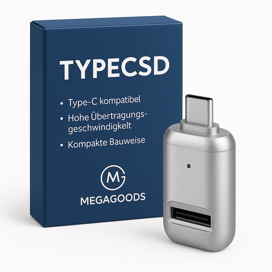 USB-C auf Micro-SD TF Kartenleser High Speed für iPhone 15 Laptop DE.