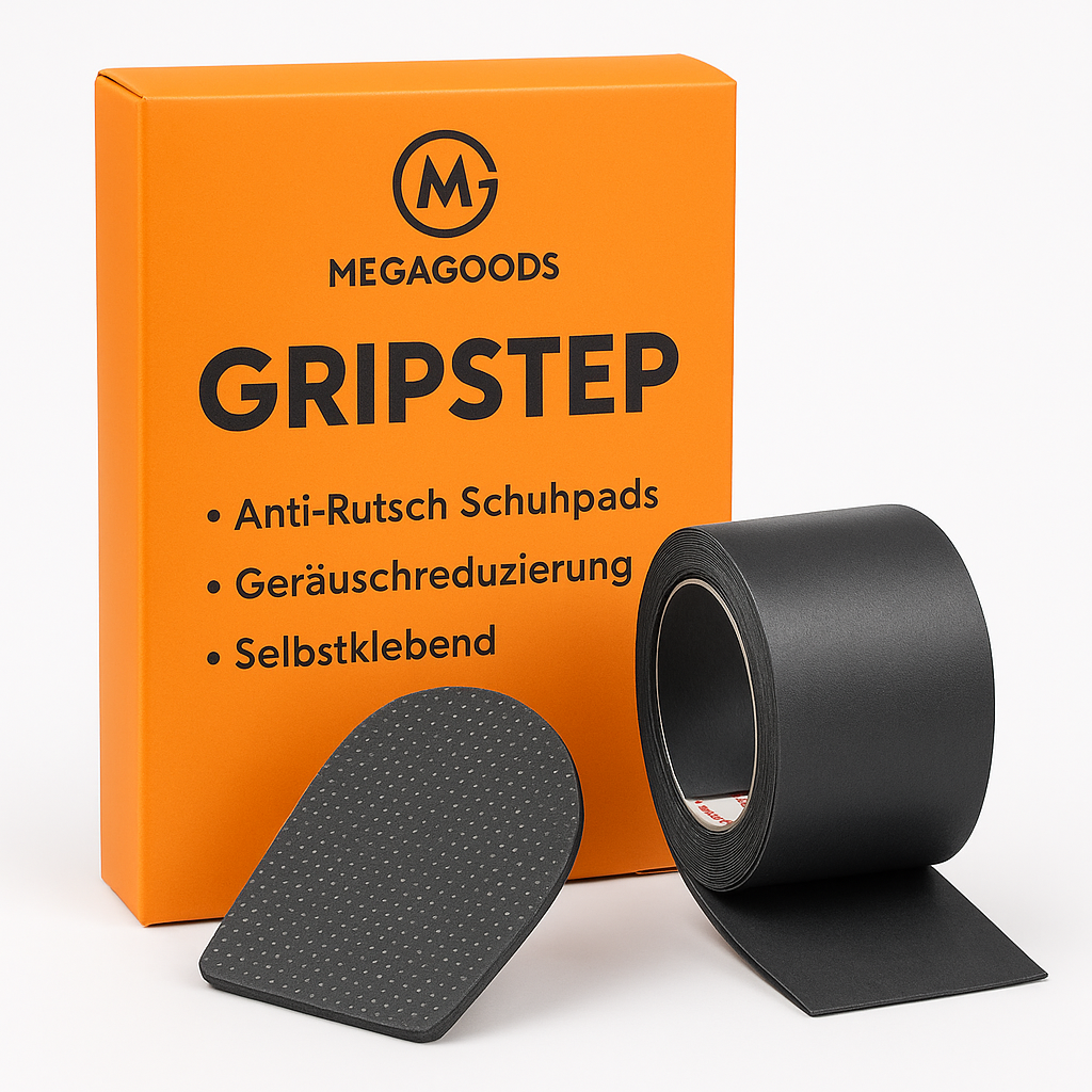 Rutschfeste Schuhsohlen Pads selbstklebend für Damen und Herren DE.