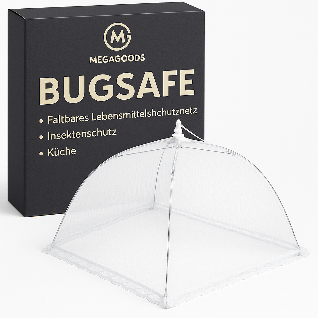 Faltbares Lebensmittelschutznetz Abdeckung Insektenschutz Küche DE.