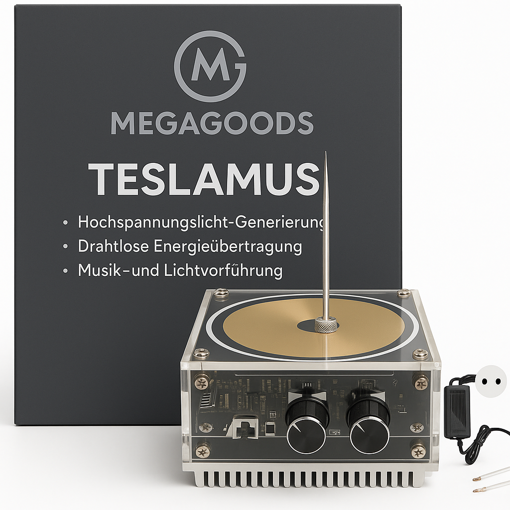 Tesla Spule Bluetooth Musik Plasma Lautsprecher Wireless SSTC SS02 DE.