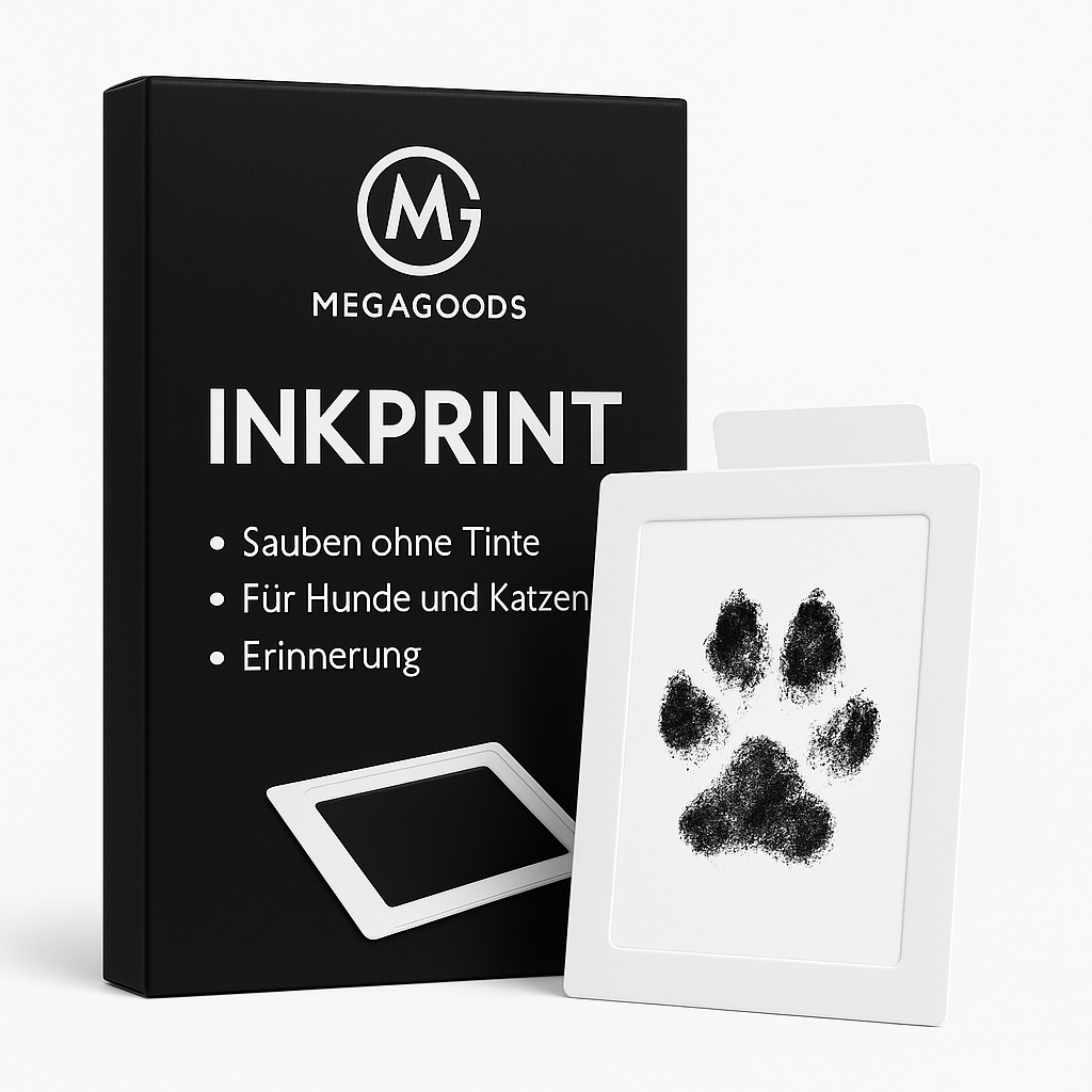 Pfotenabdruck Set sauber ohne Tinte für Hunde Katzen Erinnerung DE.