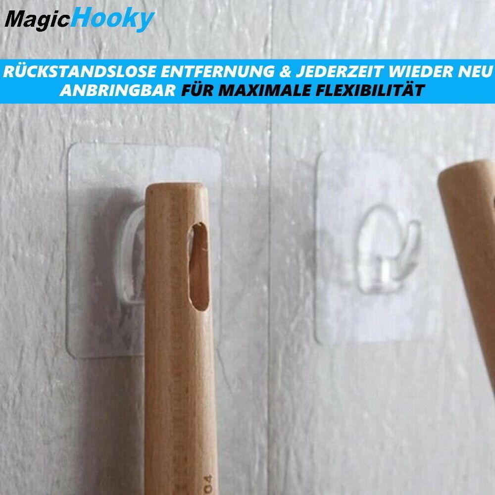MagicHooky Magische Haken Wunderhaken Das Original wiederverwendbar [6er Set]