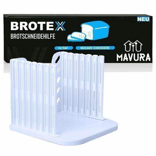 BROTEX Brotschneidehilfe Brotschneider Schneidehilfe Brot Kuchen Gemüse Käse