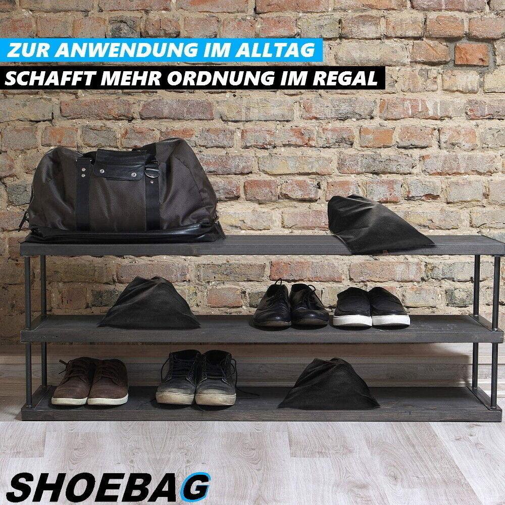 SHOEBAG Schuhbeutel Schuhorganizer Schuhtasche Schuhsack Set [5er Set]