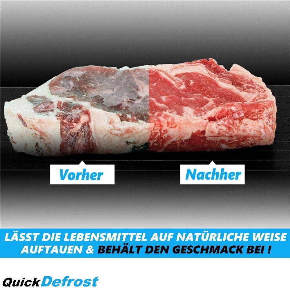 QuickDefrost Magische Auftauplatte Auftaubrett schnelle Auftauhilfe Defroster