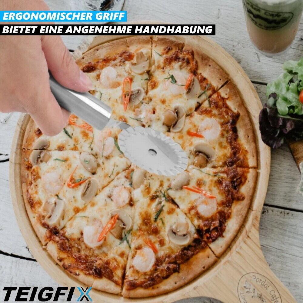 TEIGFIX Teigrad Ravioli Rad Teigtaschenrad Teigschneider Maultaschenrad