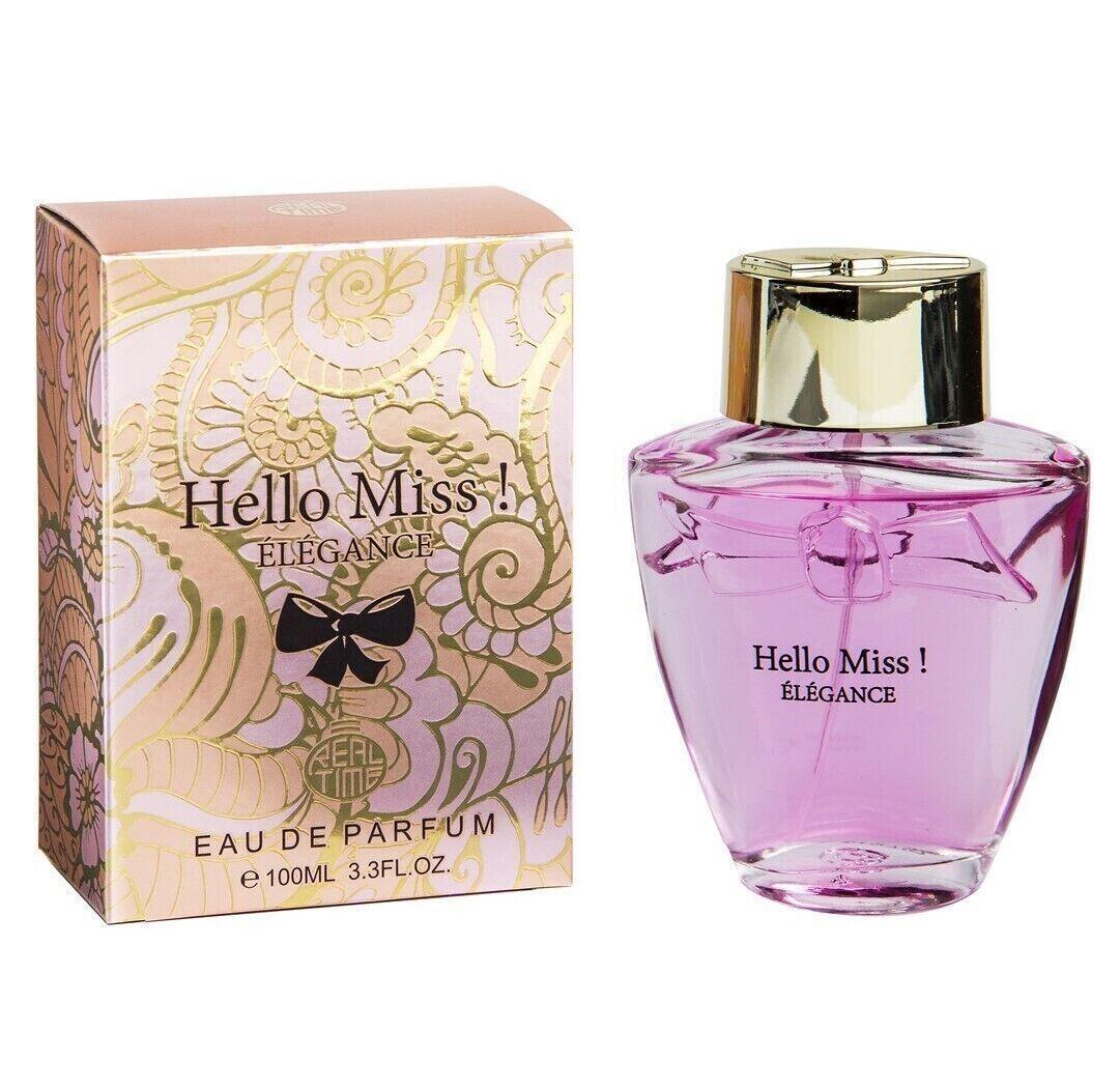 RT Hello Miss! Elegance Parfüm Damen blumige & süße Noten 100ml Duftzwilling