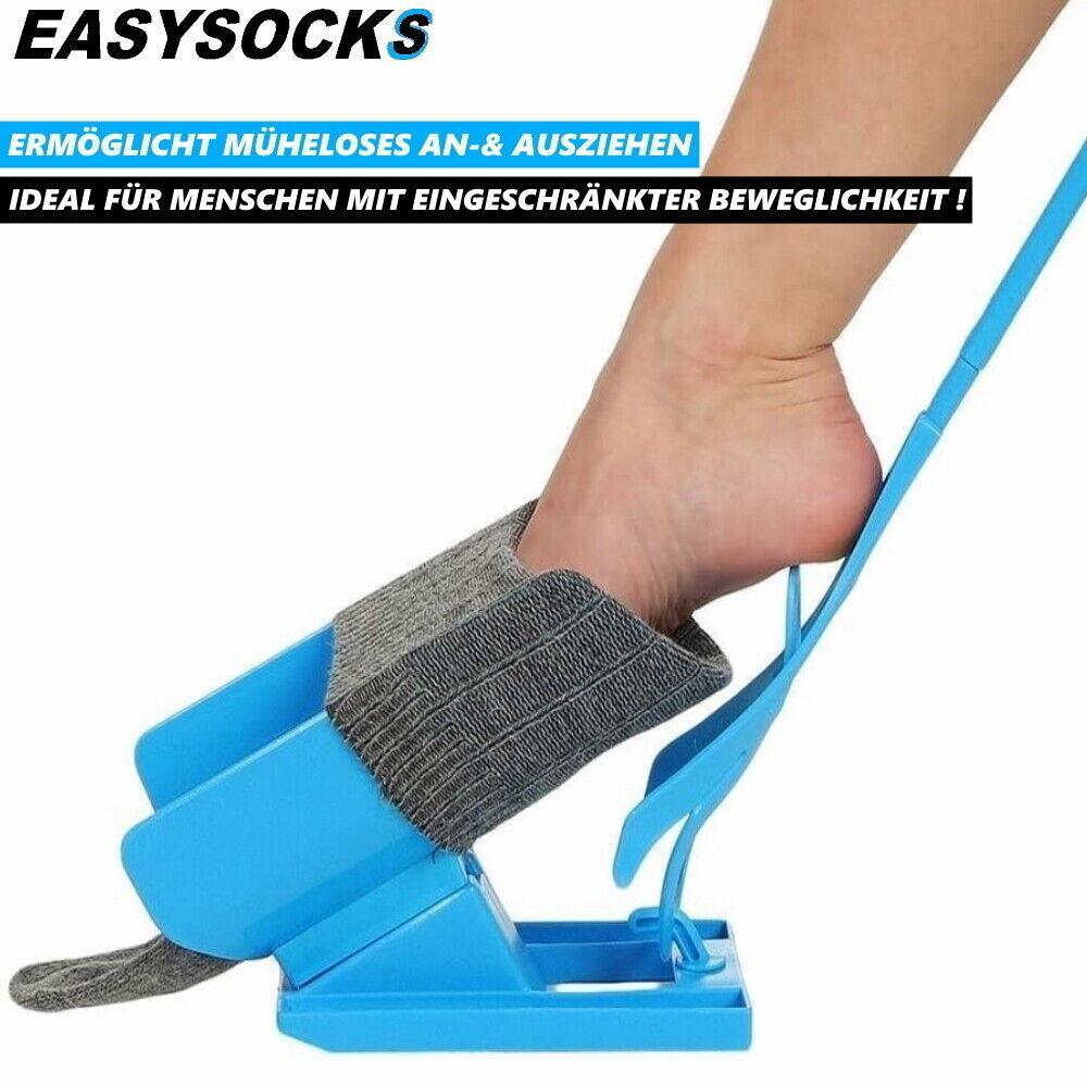 EASYSOCKS Strumpfanzieher Sockenanzieher Anziehhilfe Socken anziehen Hilfe