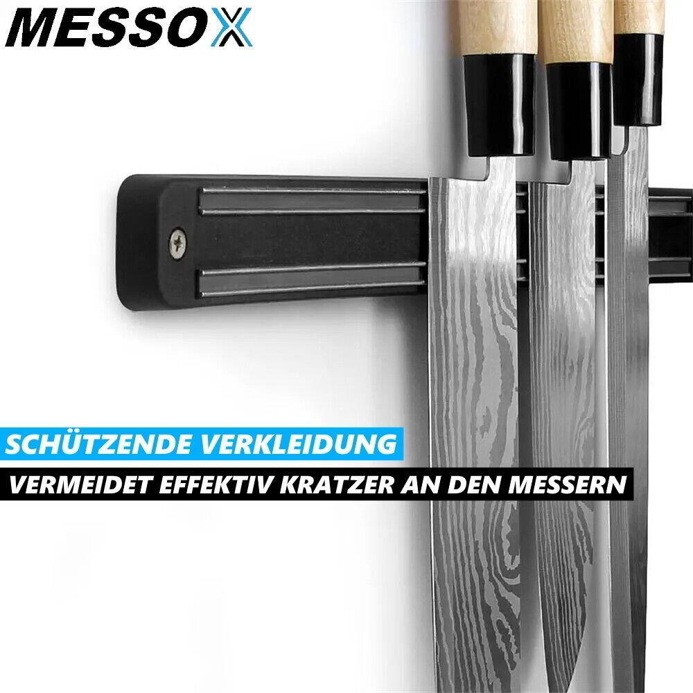 MESSOX Magnetleiste Messer Edelstahl Messerhalter Magnetisch Messerleiste