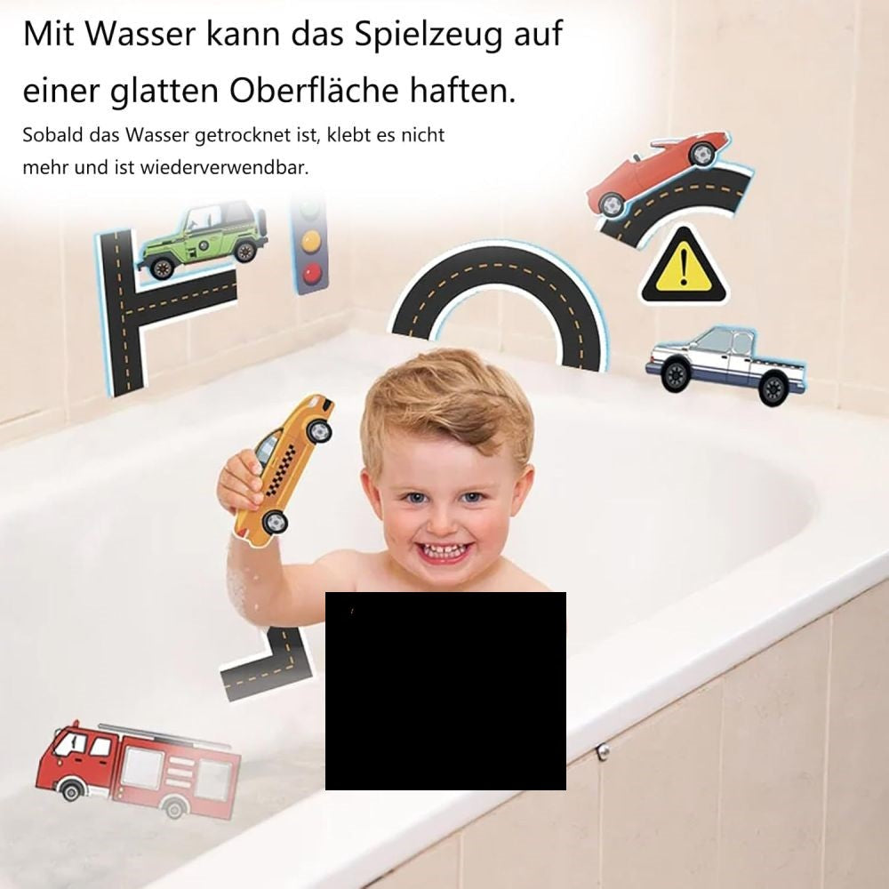 23-tlg. Badespielzeug Set Stadtverkehr Puzzle für Kinder DE.