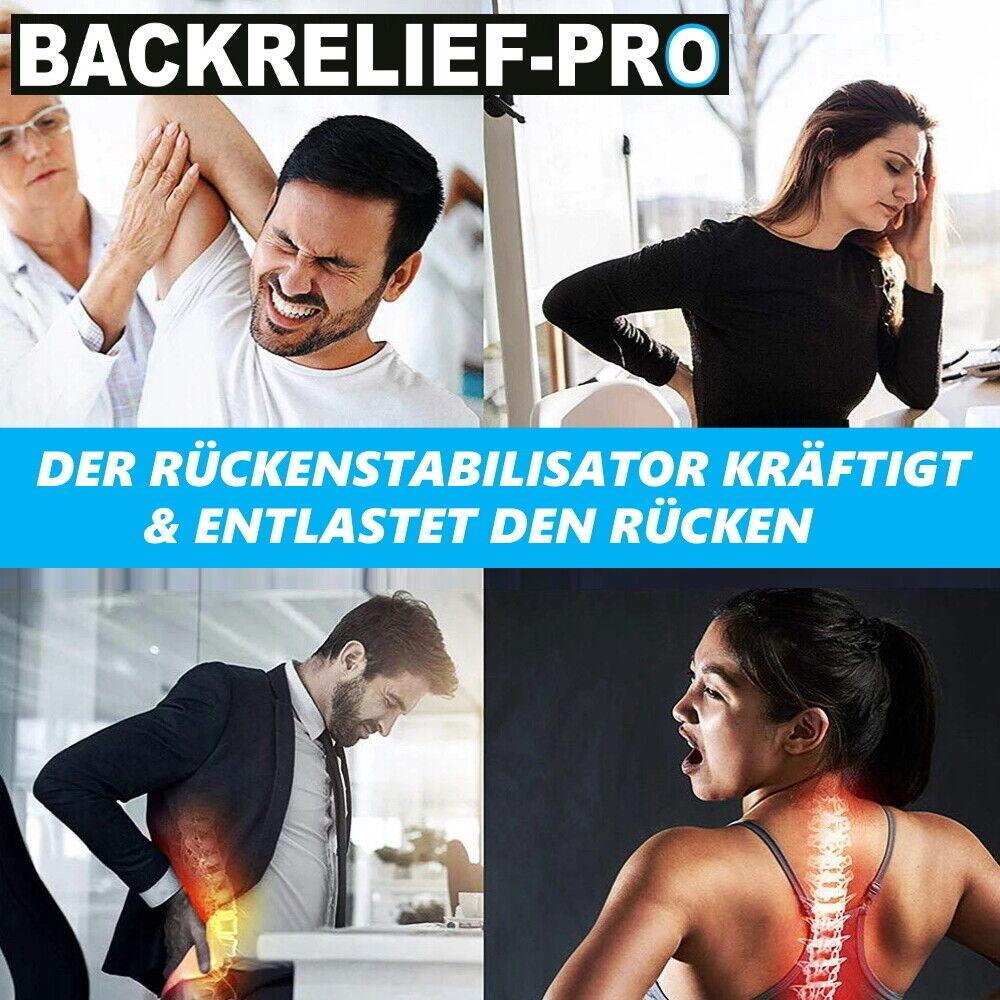 BACKRELIEF-PRO Premium Geradehalter Rückenhalter Rückenbandage Haltungskorrektur