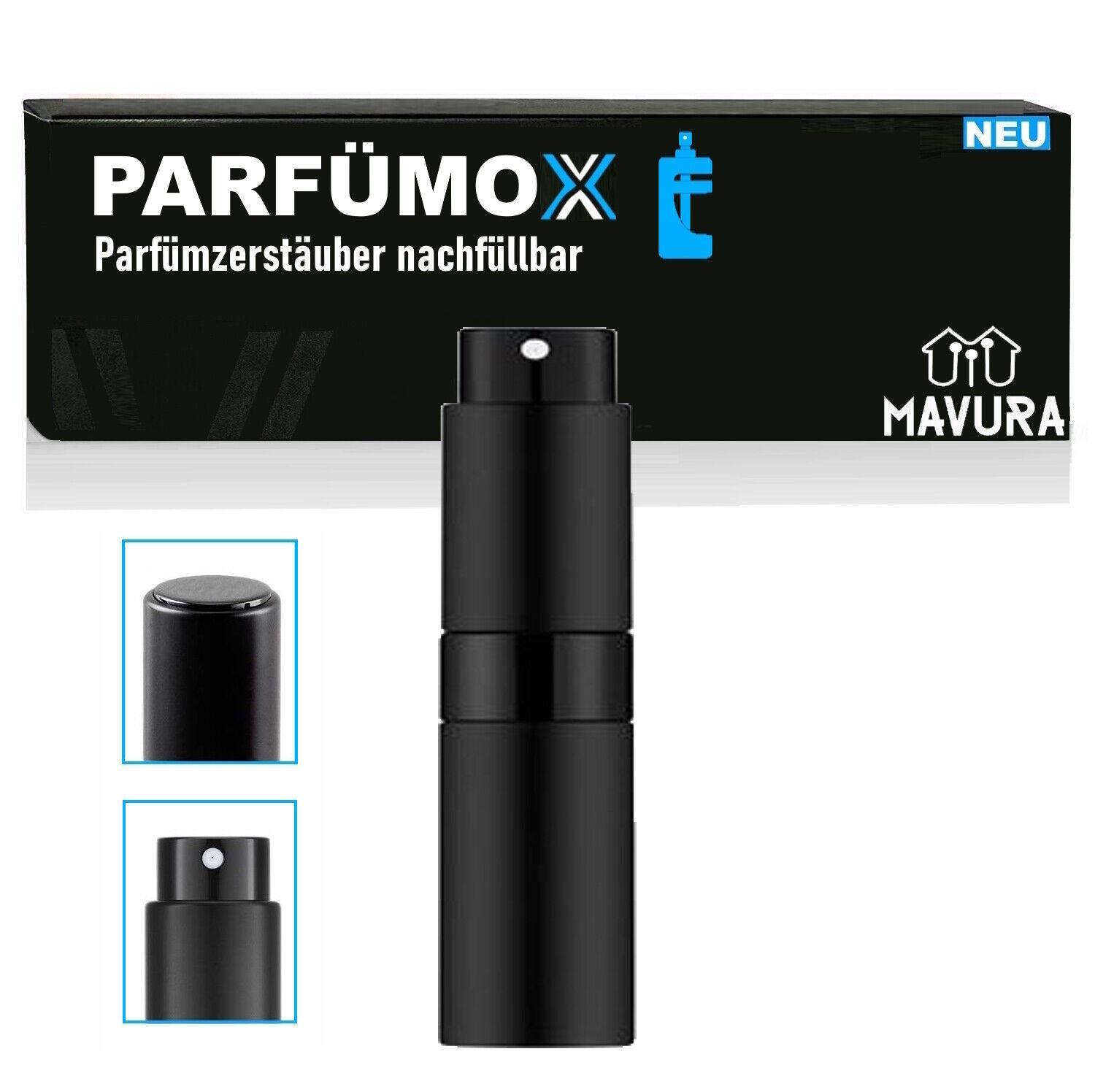 PARFÜMOX Parfüm Zerstäuber Nachfüllbar Reise Tragbar Mini Flakon Sprühflasche