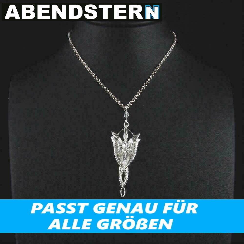 ABENDSTERN Kette aus Tombak Herr der Ringe Hobbit Arweb Replik Schmuckstück