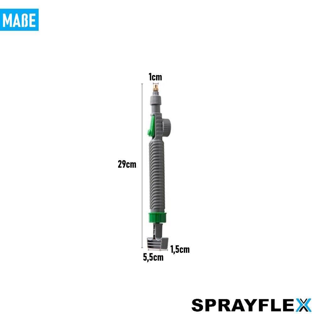 SPRAYFLEX Handsprüher Pumpsprüher Drucksprüher Universal Flaschenaufsatz Pumpe