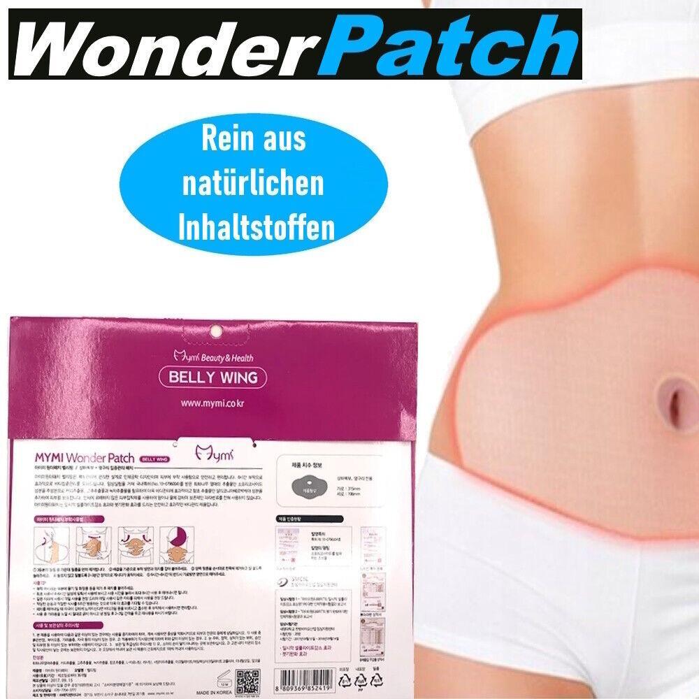 WonderPatch Mymi Beauty Wellness XXL Bauchpflaster Set Wonder Patch 5 Stück