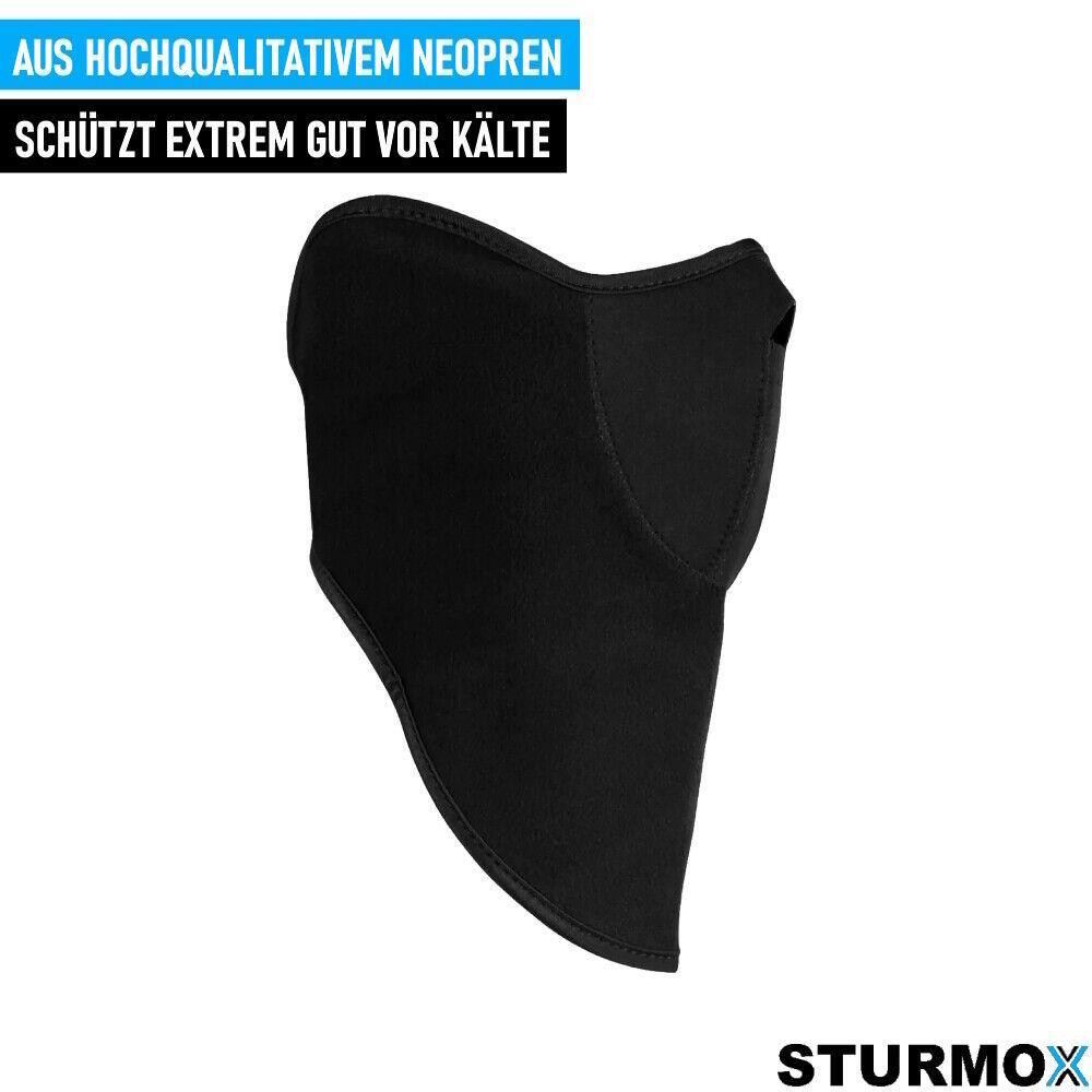 STURMOX Sturmhaube Gesichtshaube Ski Motorrad Fahrrad Airsoft Winter Neopren
