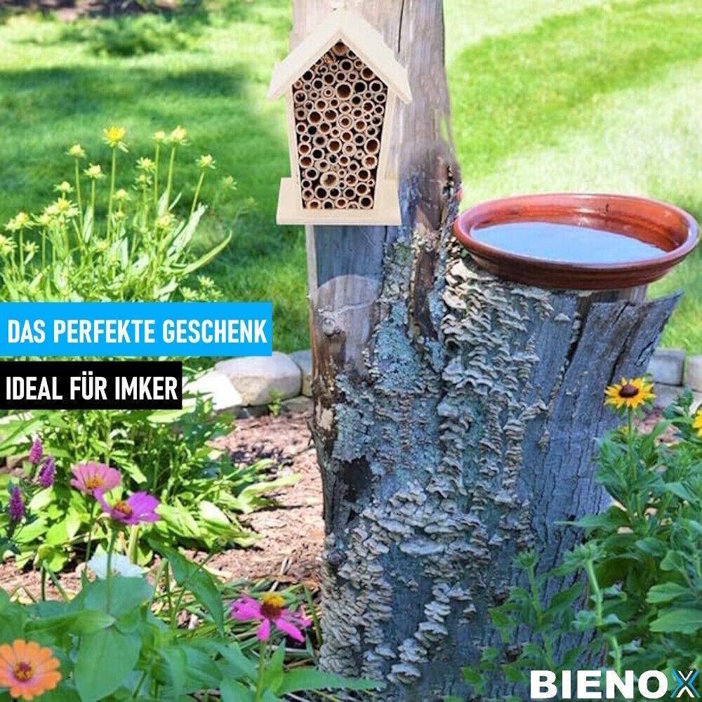 BIENOX Insektenhotel Bienenhotel Holz Nistkasten Insektennistkasten Insektenhaus