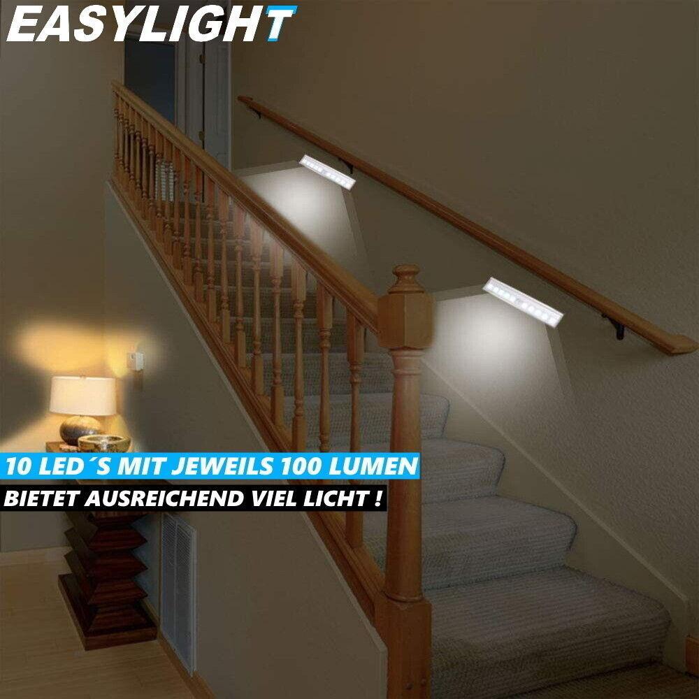 EASYLIGHT Schranklampe Unterbauleuchte Nachtlicht mit Bewegungsmelder Sensor