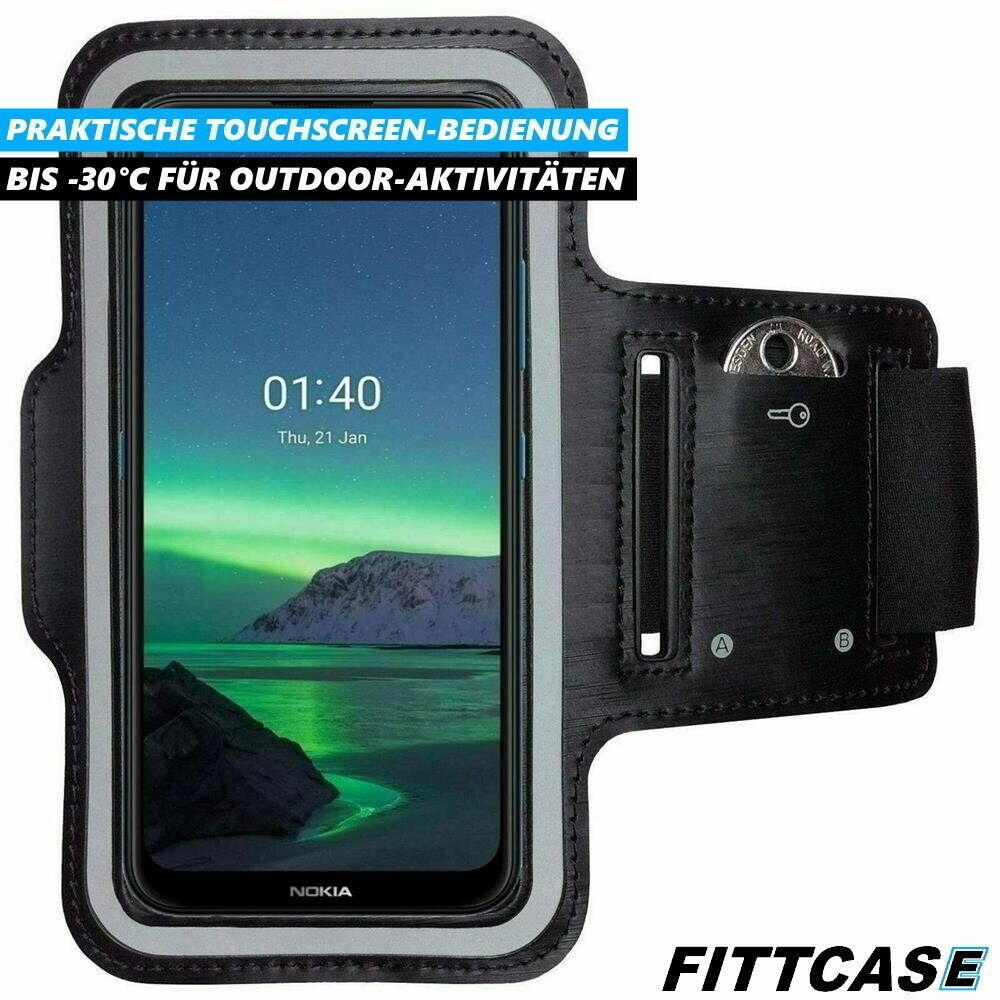 FITTCASE Sportarmband Arm Handy Smartphone Tasche Hülle Case Joggen Universal