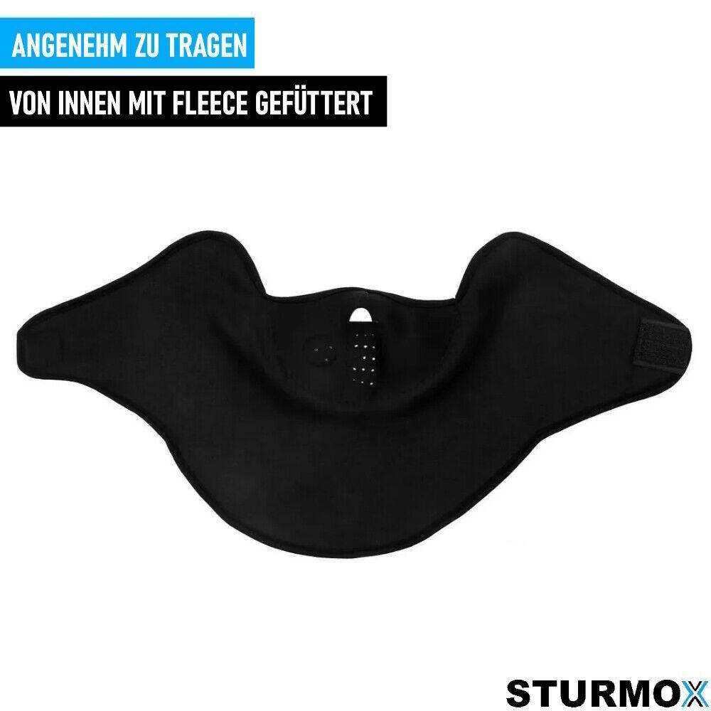 STURMOX Sturmhaube Gesichtshaube Ski Motorrad Fahrrad Airsoft Winter Neopren