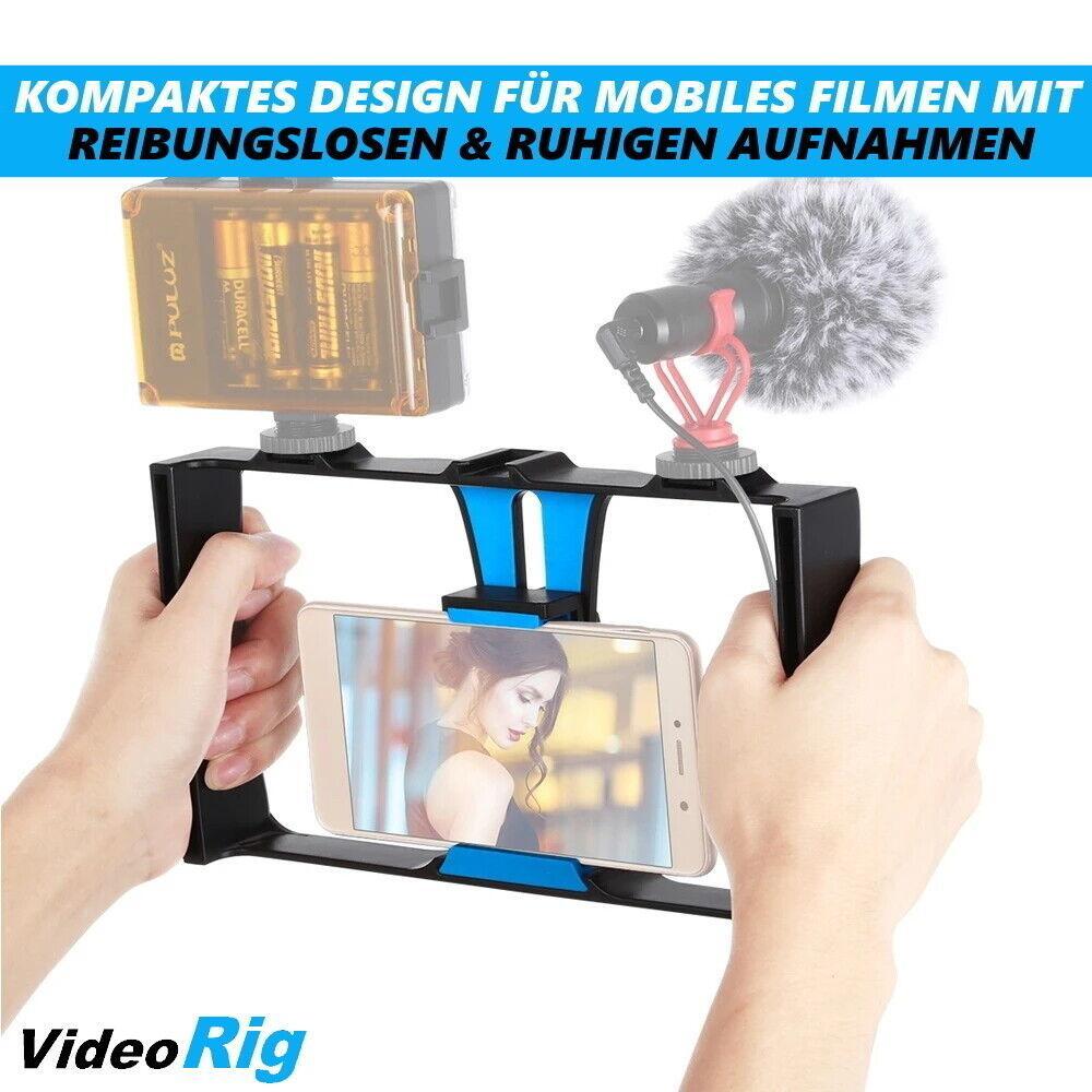VIDEORIG Smartphone Stabilisator Videos & Fotografie Filmerstellung Videomaker