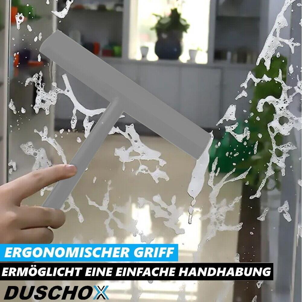 DUSCHOX Duschabzieher Set Fensterabzieher Duschwischer Glasabzieher Abzieher