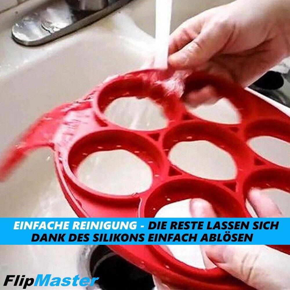 FlipMaster Flipper-Form Pfannenwender Silikon Pfannkuchen Wender Küchenhelfer
