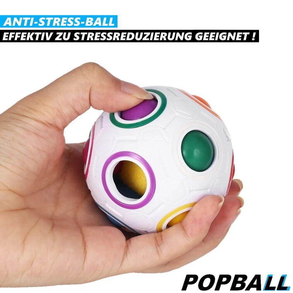 POPBALL Magic Regenbogenball Original Kinder Puzzle Stress Zauberwürfel Fidget
