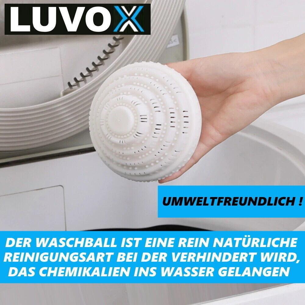 LUVOX Waschball Öko Waschkugel ökologische Wäschekugel Wäscheball Waschmittel