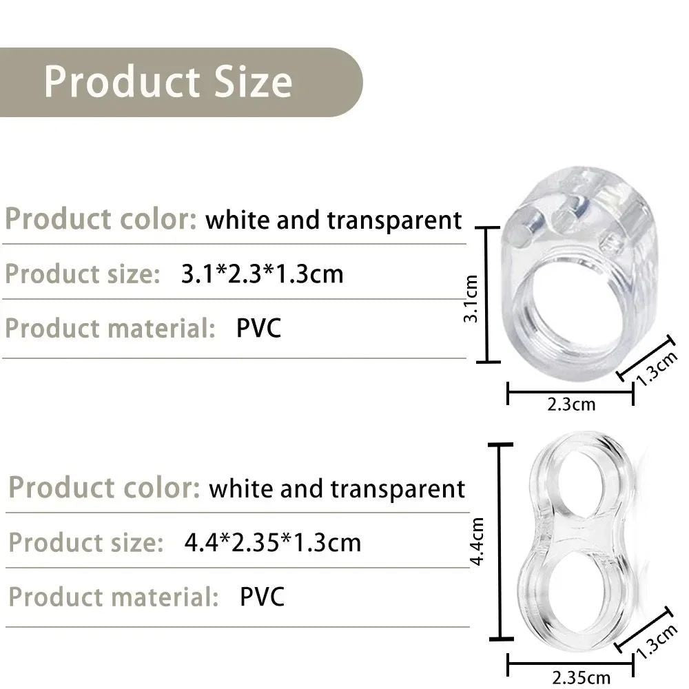 Türstopper Silikon transparent Wandpuffer Türgriff Schutz DE.