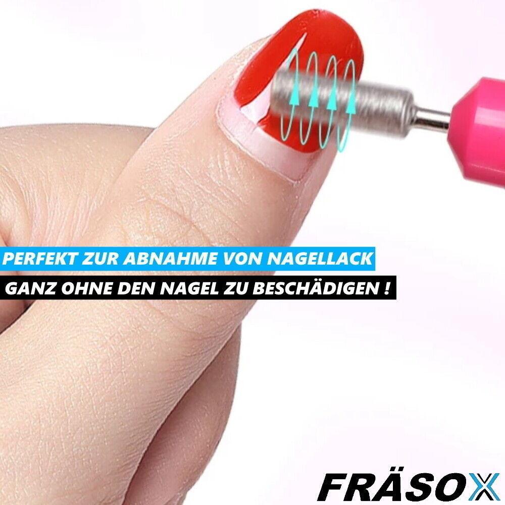 FRÄSOX Diamant Fräser Set Schleifer Gravierer Diamantfeile Bohrer Set für Dremel