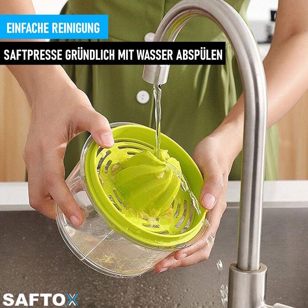 SAFTOX Orangenpresse Saftpresse Zitronenpresse Zitruspresse Handpresse Entsafter
