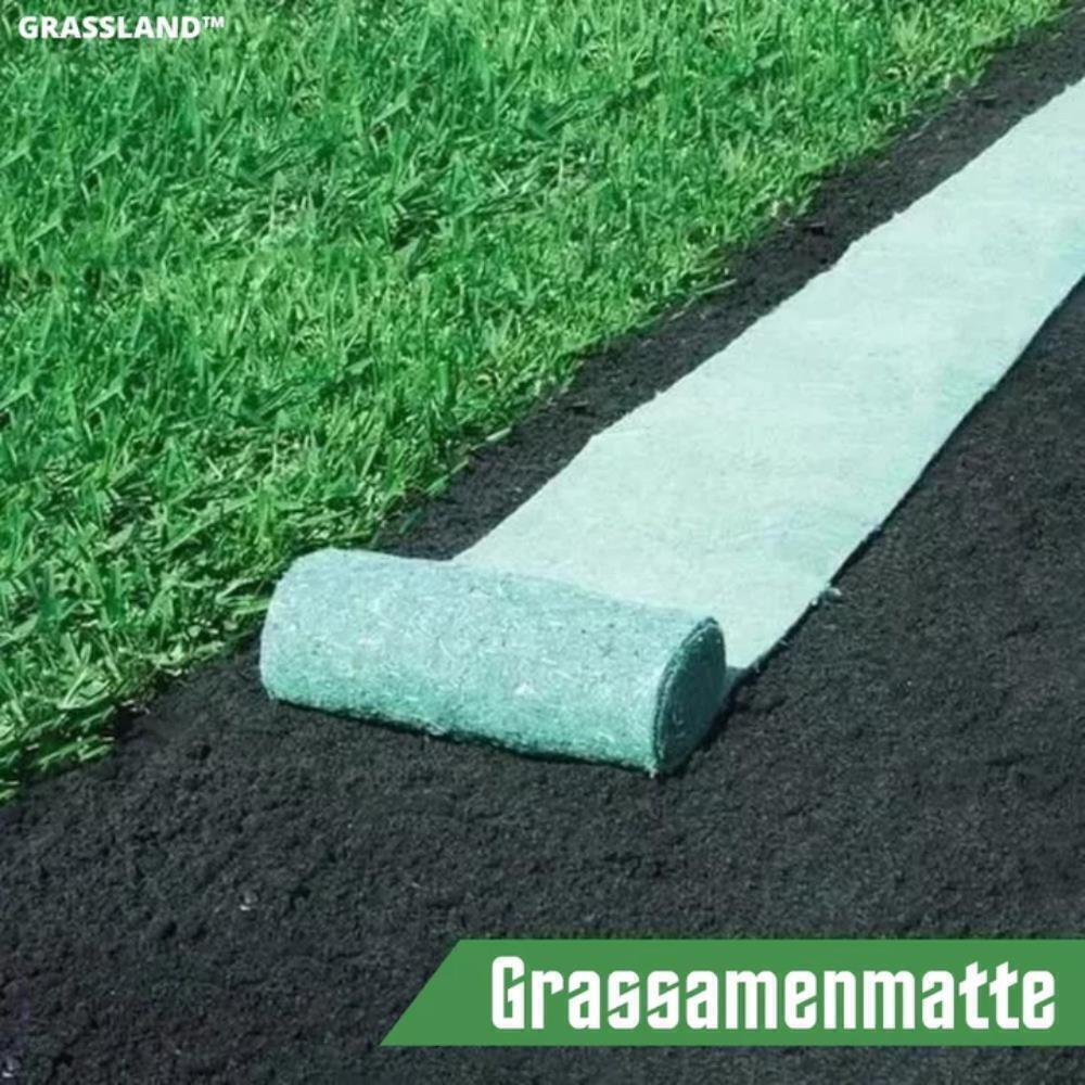 GRASSLAND Grassamenmatte Rasenvlies Rasenmatte Rasenpflanzmatte Rasensamenmatte