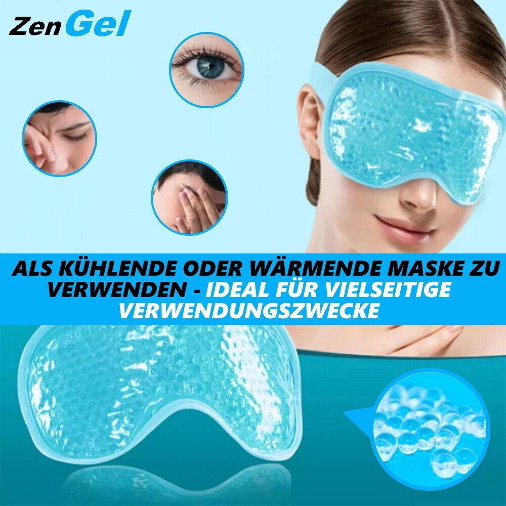 ZenGel Wiederverwendbare Augenmaske Gel Schlafmaske Kühl kissen kühlende Maske