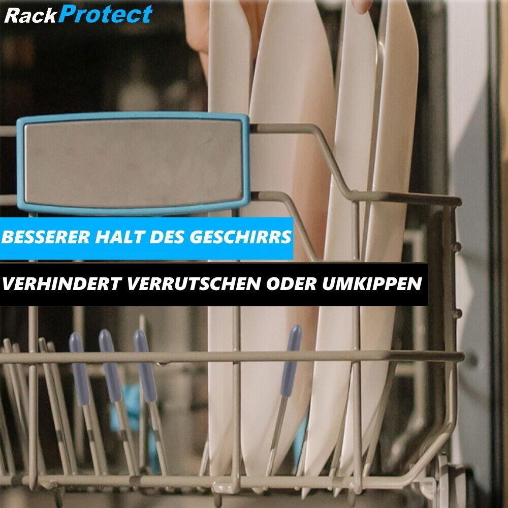 RackProtect Spülmaschinen Gestell Abdeckkappen Zinken Schutz  [100erSet]