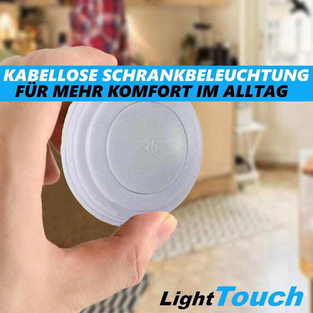 LightTouch RGB Schrankleuchten Color 5 Stück kabellose LED Leuchte Tap Click