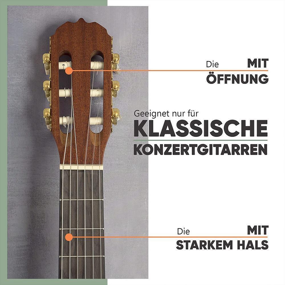 MAVURA Gitarrensaiten Set Nylon Klassisch f. Konzertgitarre Akustikgitarre [6er]