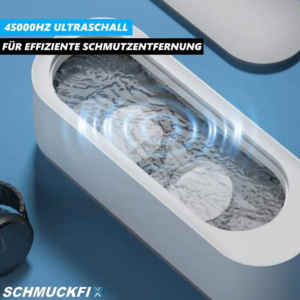 SCHMUCKFIX Ultraschallreiniger Ultraschallreinigungsgerät Brillen Uhren Schmuck