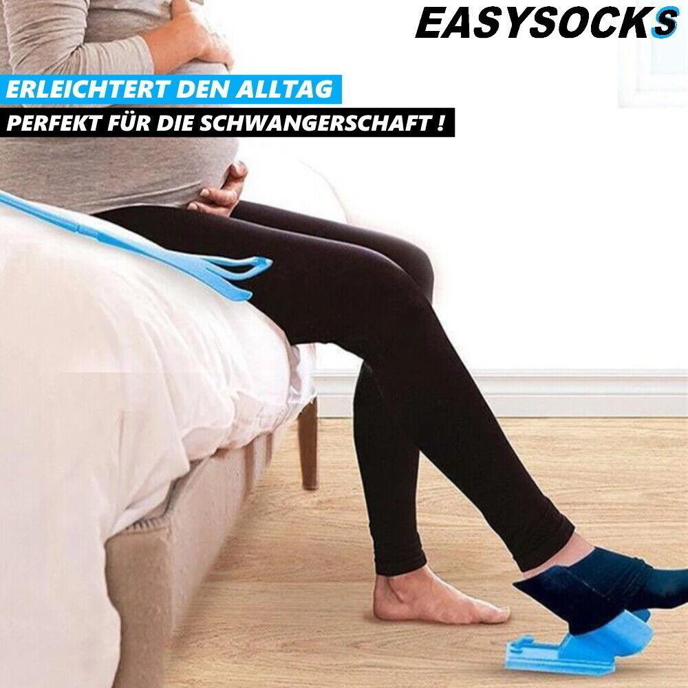 EASYSOCKS Strumpfanzieher Sockenanzieher Anziehhilfe Socken anziehen Hilfe