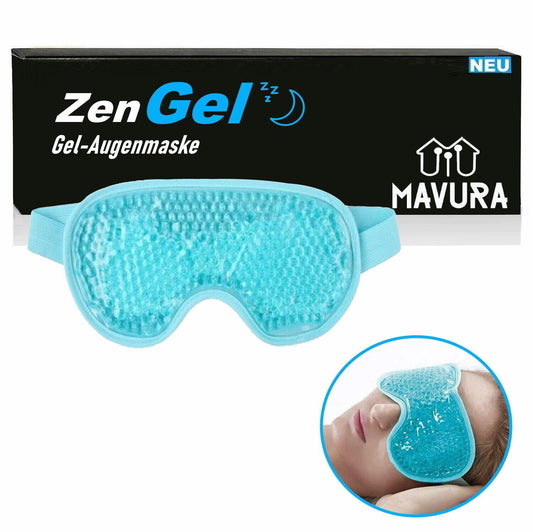 ZenGel Wiederverwendbare Augenmaske Gel Schlafmaske Kühl kissen kühlende Maske