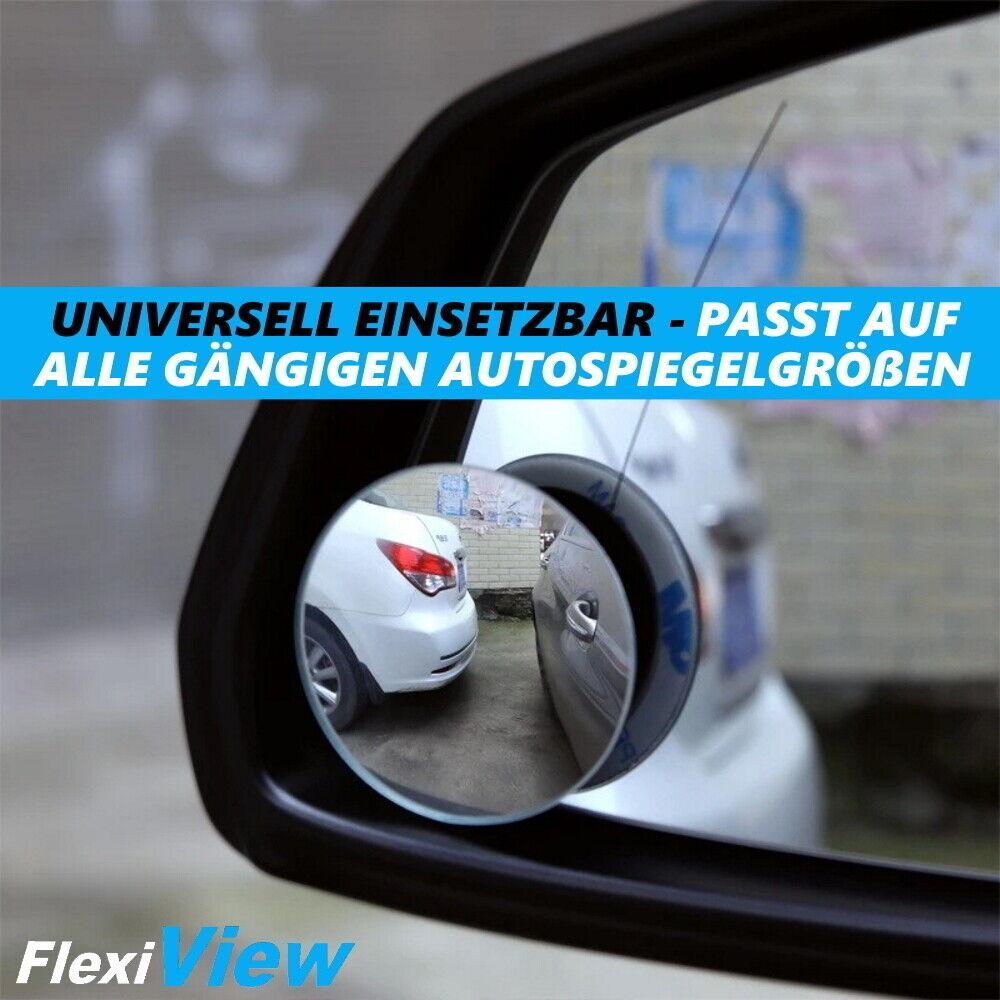 FlexiView Toter Winkel Spiegel 360° verstellbarer Auto Spiegel Aufkleber 50mm