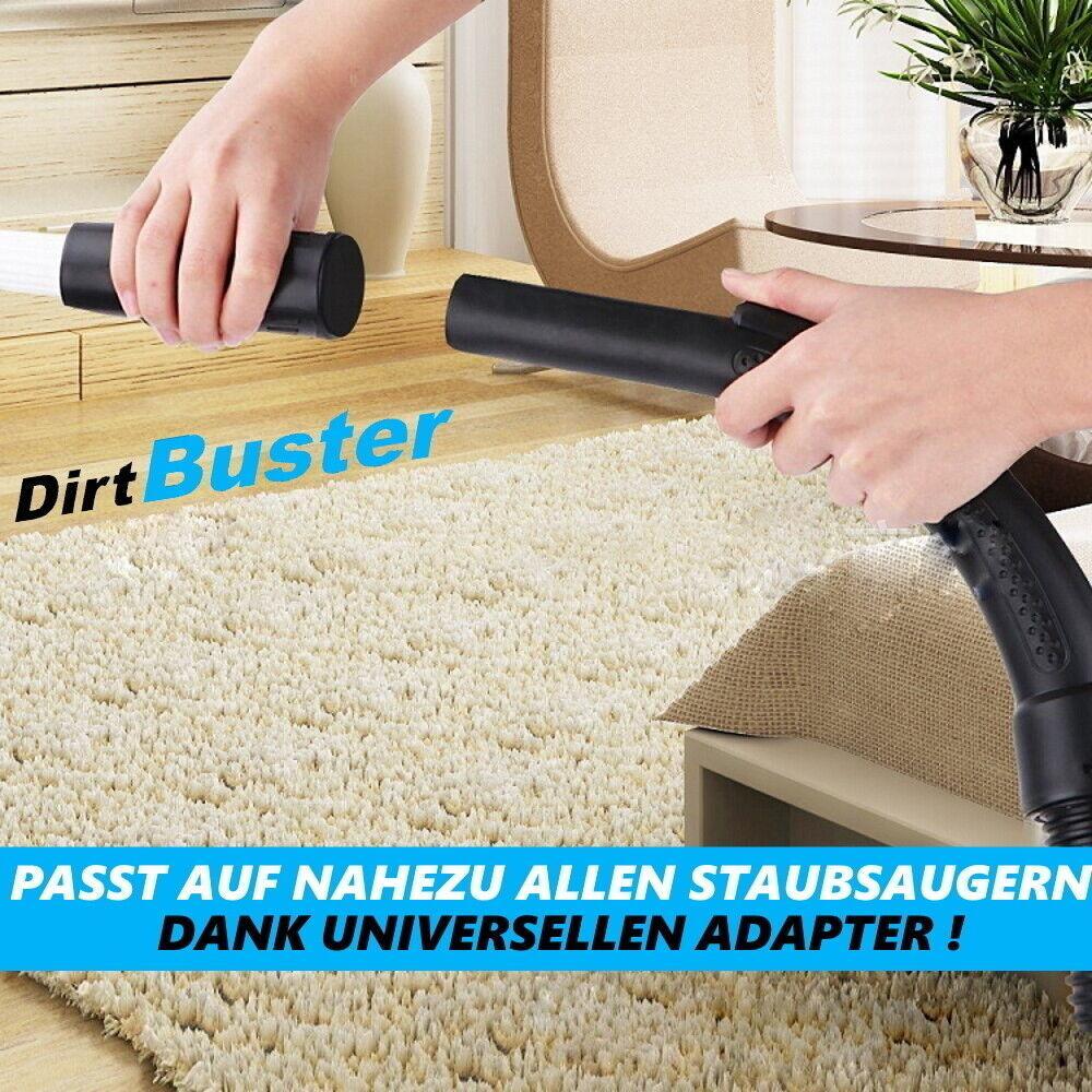 DirtBuster Staubsaugerbürste Pinsel Aufsatz Universal Adapter Möbelbürste fein