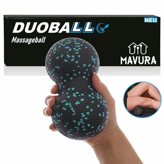 DUOBALL Faszienball Faszienroller Massageball Massageroller Double-Ball Roller