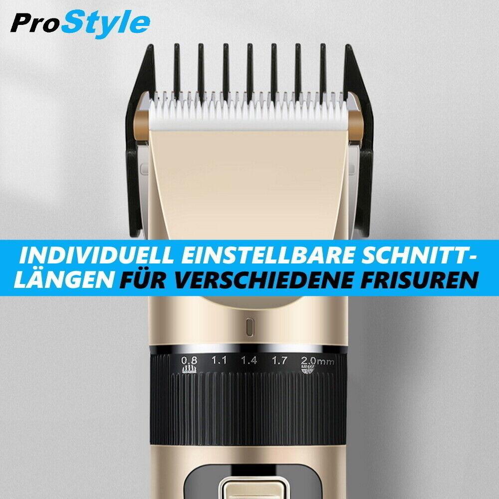 ProStyle Profi Keramik Haarschneidemaschine Haarschneider Bartschneider Trimmer