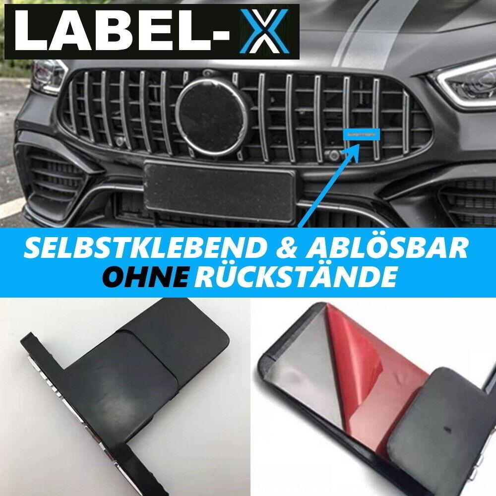 LABEL-X AMG Schriftzug Emblem f. Mercedes Panamericana Kühlergrill ALLE Typen